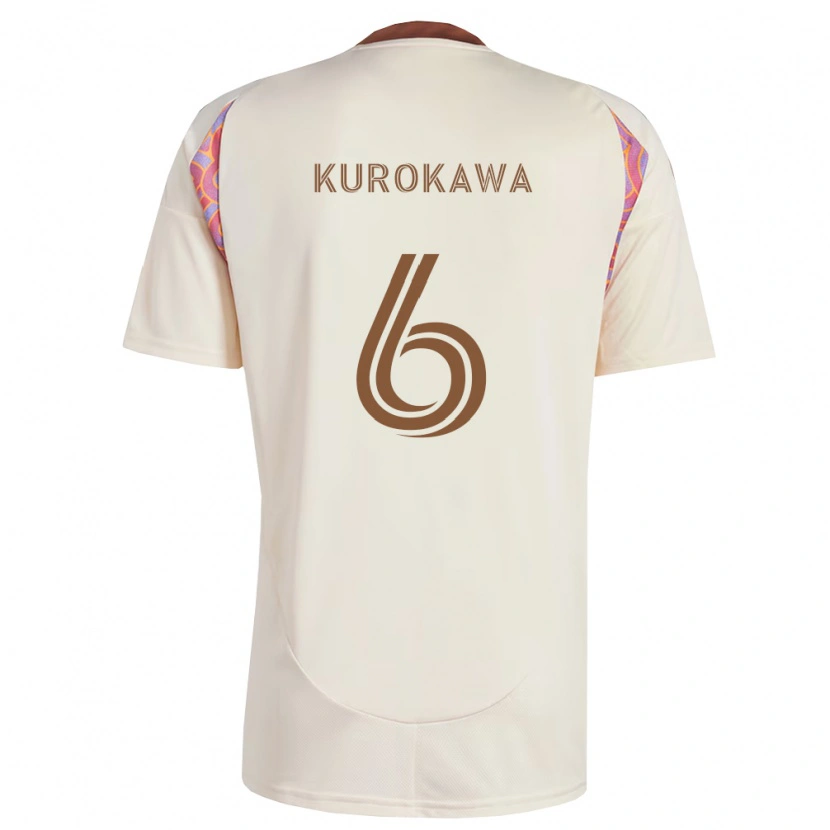 Danxen Damen Keisuke Kurokawa #6 Off-Weiß Pink Auswärtstrikot Trikot 2026/27 T-Shirt Schweiz