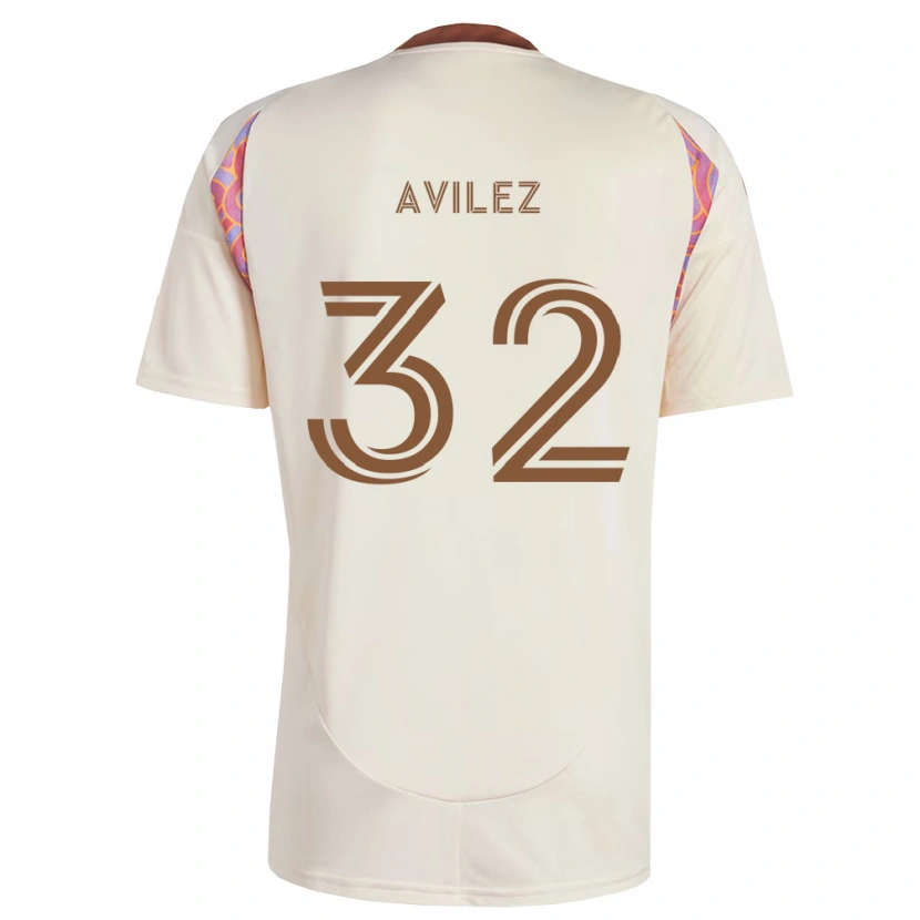 Danxen Damen Oscar Avilez #32 Off-Weiß Pink Auswärtstrikot Trikot 2026/27 T-Shirt Schweiz