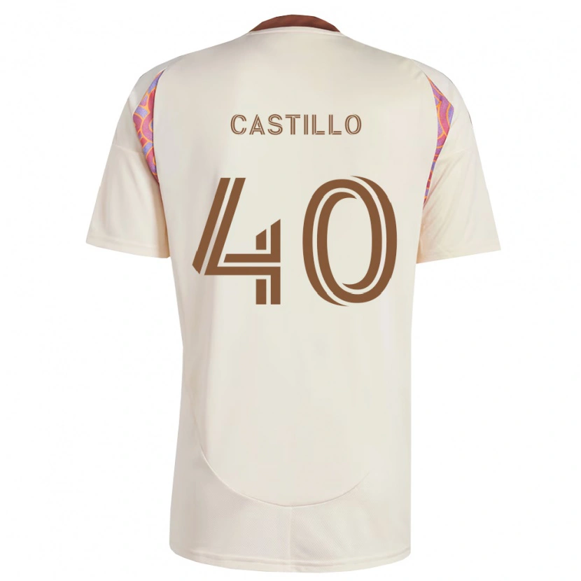 Danxen Damen Kamil Castillo #40 Off-Weiß Pink Auswärtstrikot Trikot 2026/27 T-Shirt Schweiz