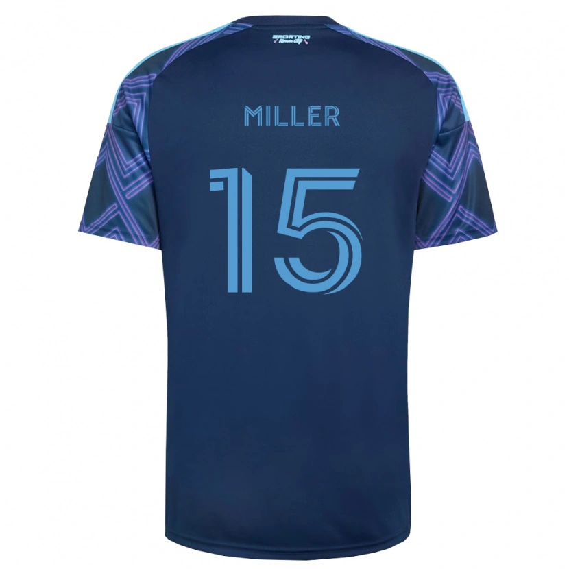 Danxen Damen Jansen Miller #15 Königsblau Violett Auswärtstrikot Trikot 2026/27 T-Shirt Schweiz