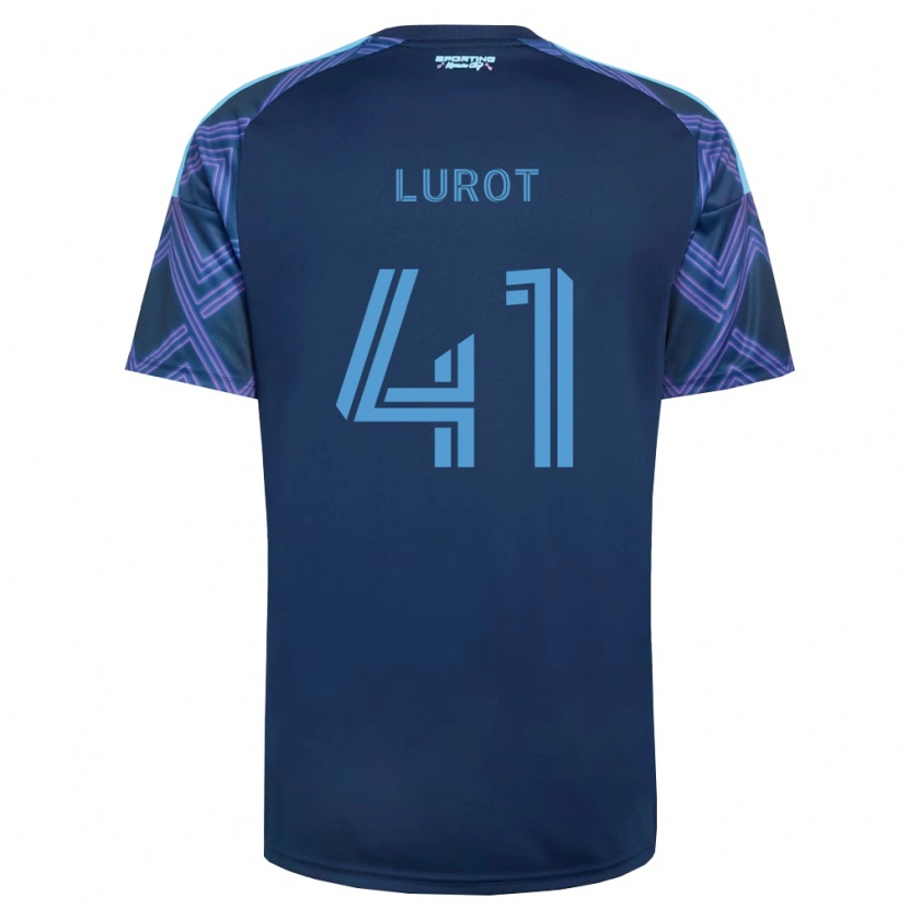 Danxen Damen Pierre Lurot #41 Königsblau Violett Auswärtstrikot Trikot 2026/27 T-Shirt Schweiz