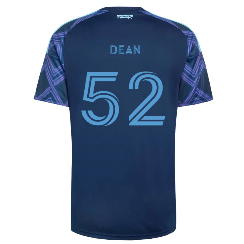 Danxen Damen Finn Dean #52 Königsblau Violett Auswärtstrikot Trikot 2026/27 T-Shirt Schweiz