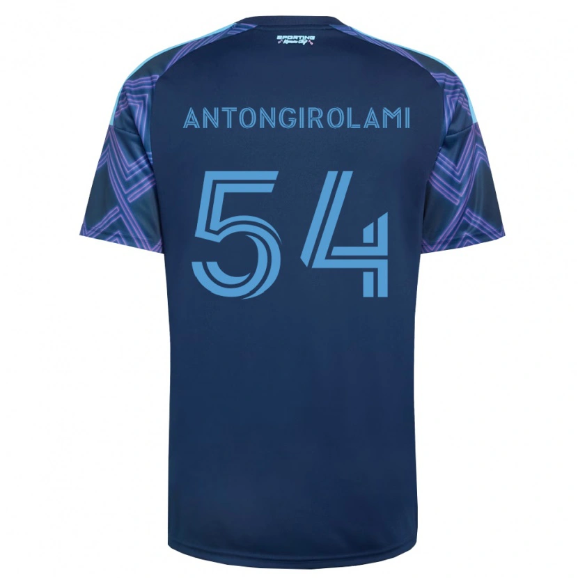 Danxen Damen Luca Antongirolami #54 Königsblau Violett Auswärtstrikot Trikot 2026/27 T-Shirt Schweiz