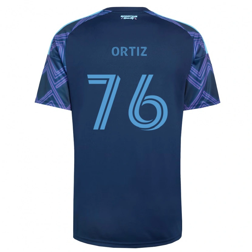 Danxen Damen Johann Ortiz #76 Königsblau Violett Auswärtstrikot Trikot 2026/27 T-Shirt Schweiz
