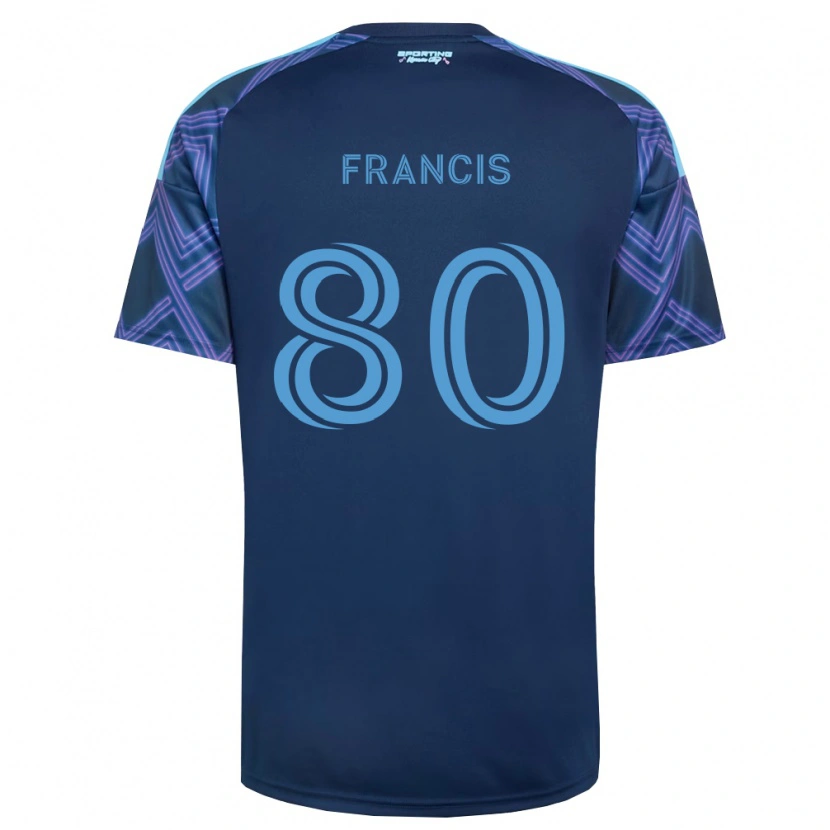 Danxen Damen Makhi Francis #80 Königsblau Violett Auswärtstrikot Trikot 2026/27 T-Shirt Schweiz