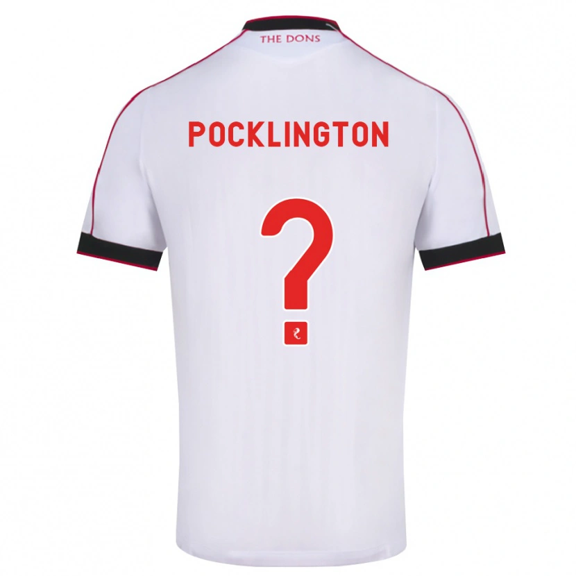 Danxen Damen Max Pocklington #0 Schwarz Rot Weiß Auswärtstrikot Trikot 2026/27 T-Shirt Schweiz