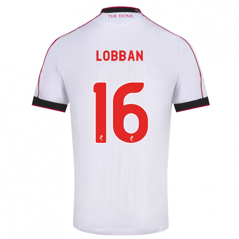 Danxen Damen Dylan Lobban #16 Schwarz Rot Weiß Auswärtstrikot Trikot 2026/27 T-Shirt Schweiz