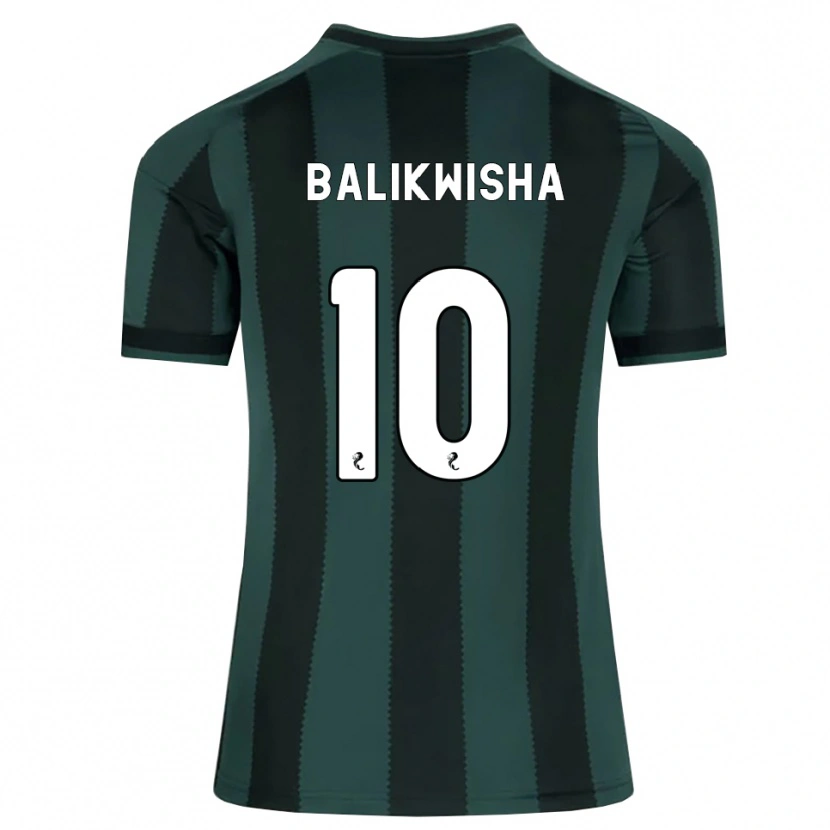 Danxen Damen Michel-Ange Balikwisha #10 Dunkles Schiefergrau Schwarz Auswärtstrikot Trikot 2026/27 T-Shirt Schweiz