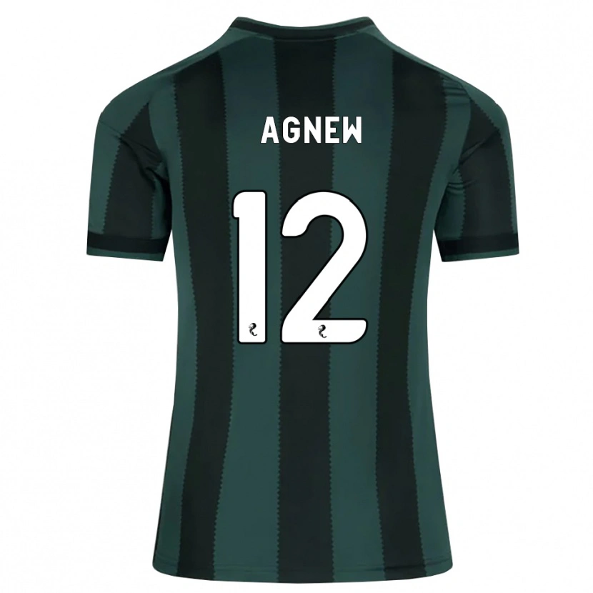 Danxen Damen Murphy Agnew #12 Dunkles Schiefergrau Schwarz Auswärtstrikot Trikot 2026/27 T-Shirt Schweiz