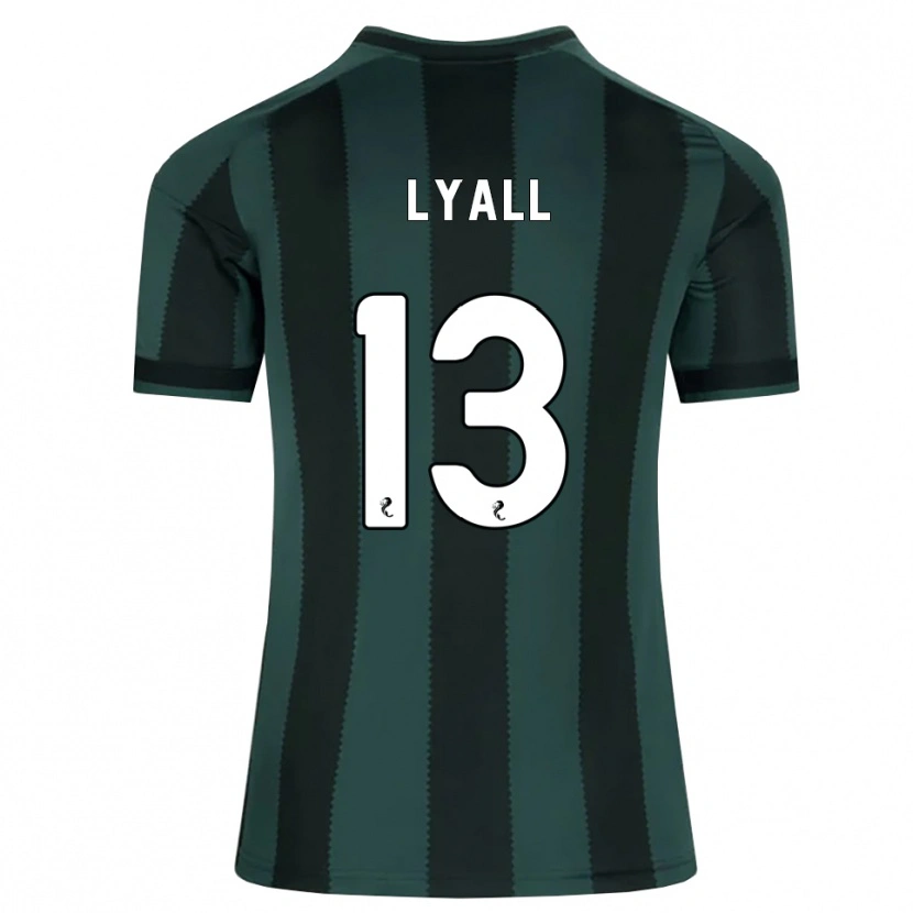 Danxen Damen Warren Lyall #13 Dunkles Schiefergrau Schwarz Auswärtstrikot Trikot 2026/27 T-Shirt Schweiz