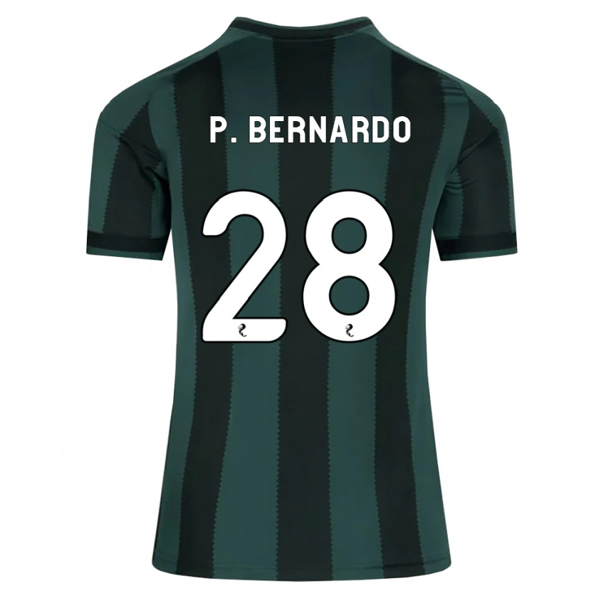 Danxen Damen Paulo Bernardo #28 Dunkles Schiefergrau Schwarz Auswärtstrikot Trikot 2026/27 T-Shirt Schweiz