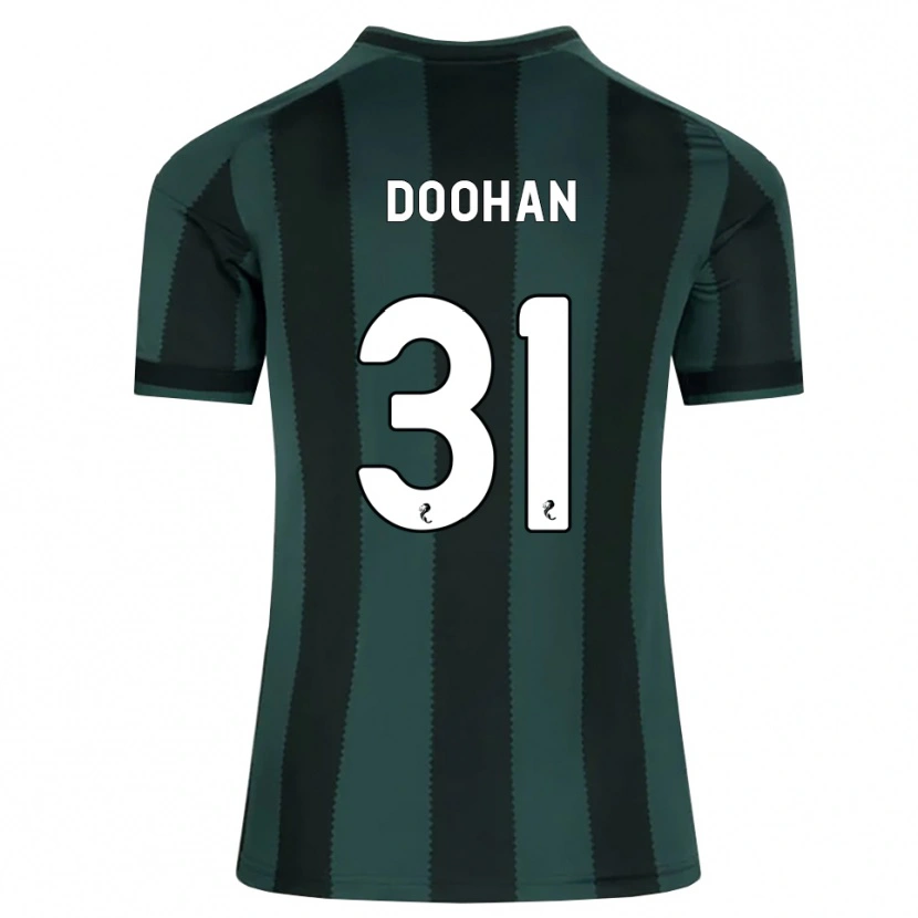 Danxen Damen Ross Doohan #31 Dunkles Schiefergrau Schwarz Auswärtstrikot Trikot 2026/27 T-Shirt Schweiz