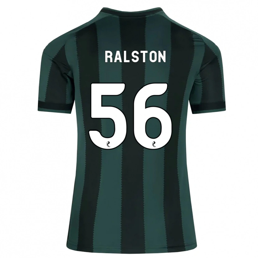 Danxen Damen Anthony Ralston #56 Dunkles Schiefergrau Schwarz Auswärtstrikot Trikot 2026/27 T-Shirt Schweiz