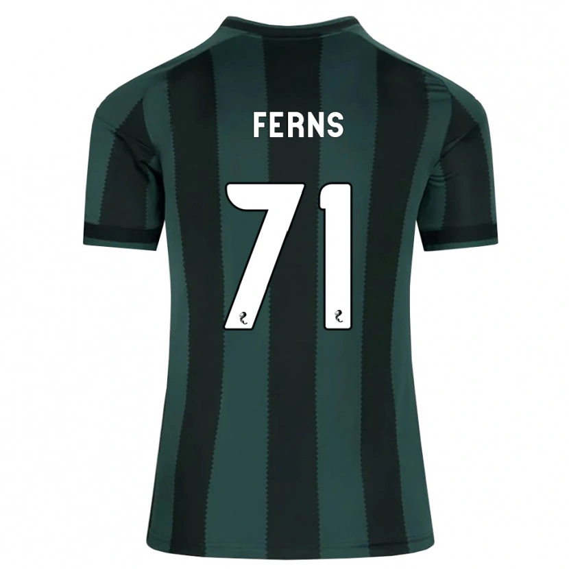 Danxen Damen Abbie Ferns #71 Dunkles Schiefergrau Schwarz Auswärtstrikot Trikot 2026/27 T-Shirt Schweiz