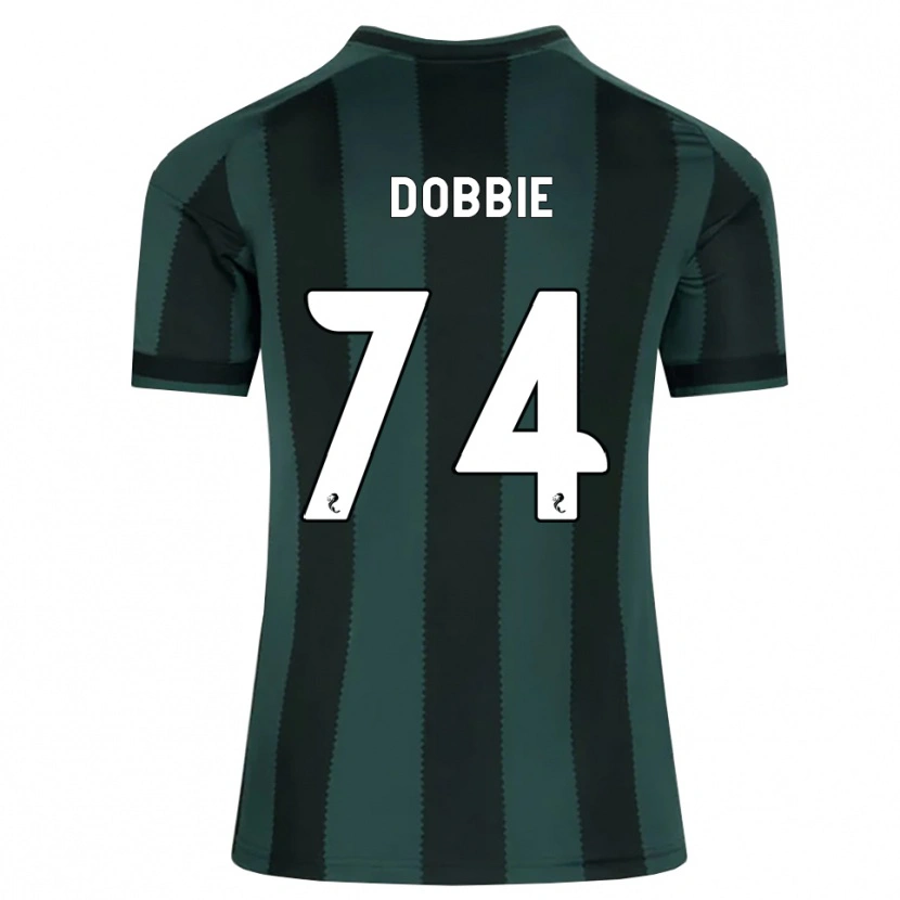 Danxen Damen Lewis Dobbie #74 Dunkles Schiefergrau Schwarz Auswärtstrikot Trikot 2026/27 T-Shirt Schweiz
