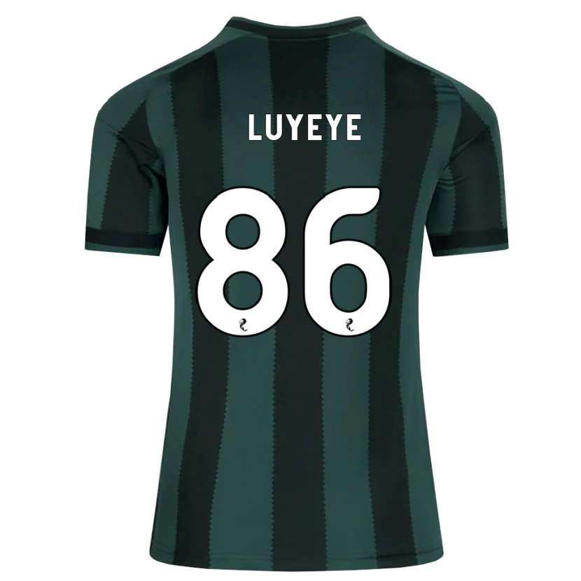 Danxen Damen Benny-Jackson Luyeye #86 Dunkles Schiefergrau Schwarz Auswärtstrikot Trikot 2026/27 T-Shirt Schweiz