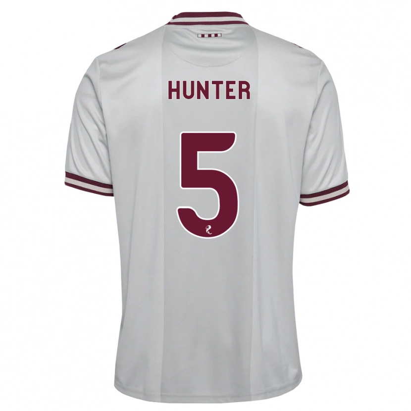Danxen Damen Georgia Hunter #5 Weiß Burgunder Auswärtstrikot Trikot 2026/27 T-Shirt Schweiz
