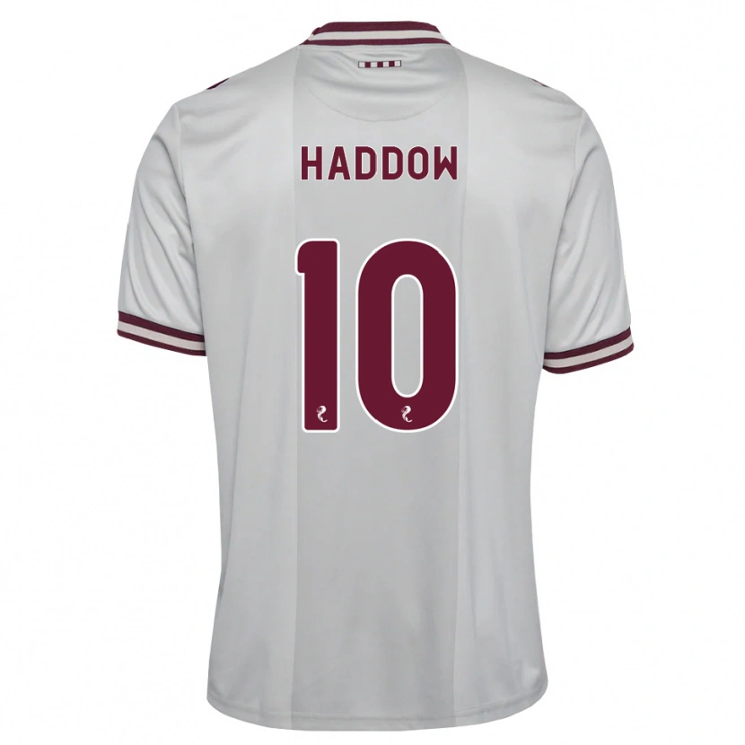 Danxen Damen Aiden Haddow #10 Weiß Burgunder Auswärtstrikot Trikot 2026/27 T-Shirt Schweiz