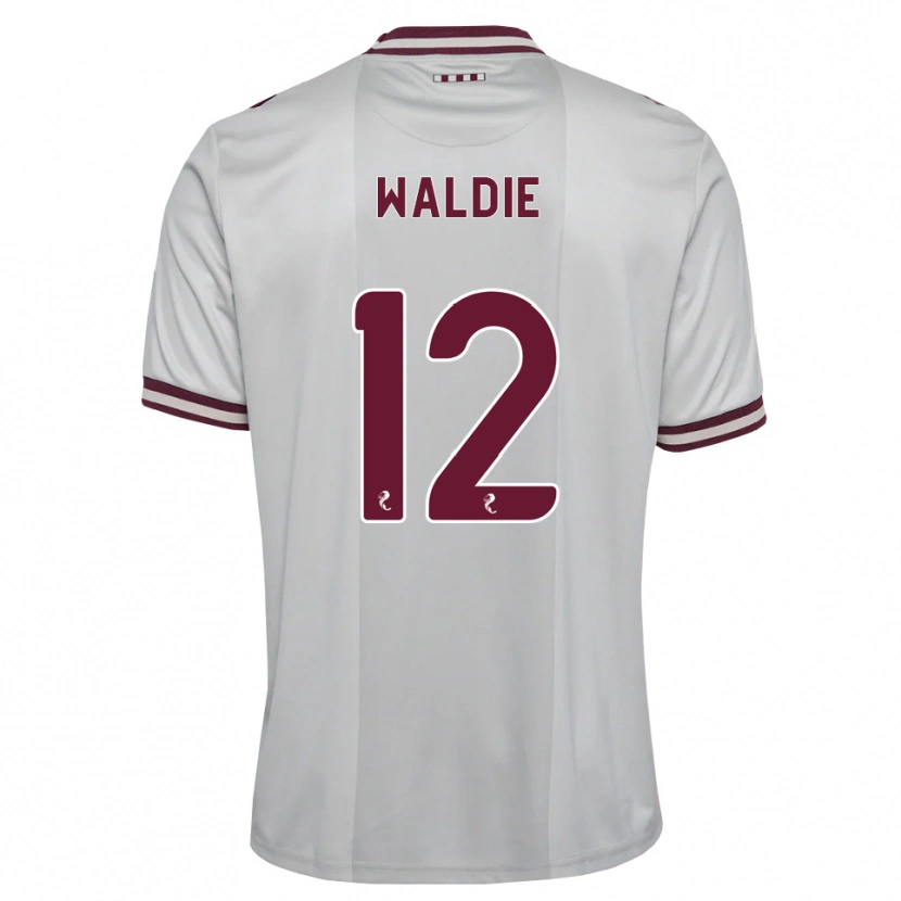 Danxen Damen Lizzie Waldie #12 Weiß Burgunder Auswärtstrikot Trikot 2026/27 T-Shirt Schweiz