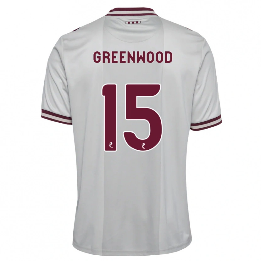 Danxen Damen Brodie Greenwood #15 Weiß Burgunder Auswärtstrikot Trikot 2026/27 T-Shirt Schweiz