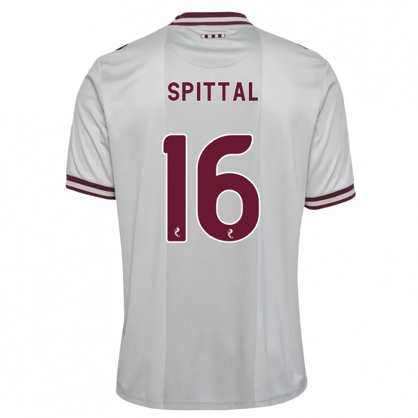 Danxen Damen Blair Spittal #16 Weiß Burgunder Auswärtstrikot Trikot 2026/27 T-Shirt Schweiz