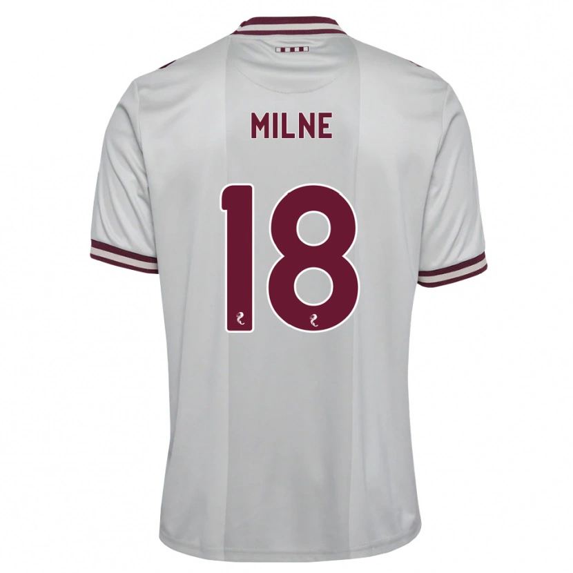 Danxen Damen Harry Milne #18 Weiß Burgunder Auswärtstrikot Trikot 2026/27 T-Shirt Schweiz
