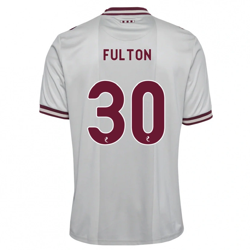 Danxen Damen Ryan Fulton #30 Weiß Burgunder Auswärtstrikot Trikot 2026/27 T-Shirt Schweiz