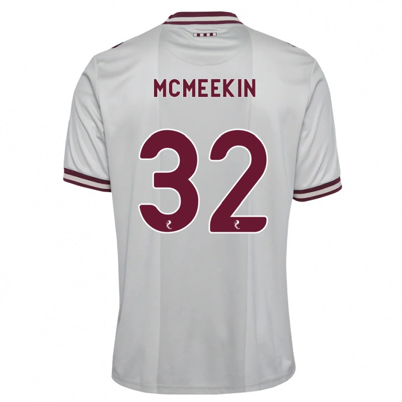 Danxen Damen Keir Mcmeekin #32 Weiß Burgunder Auswärtstrikot Trikot 2026/27 T-Shirt Schweiz