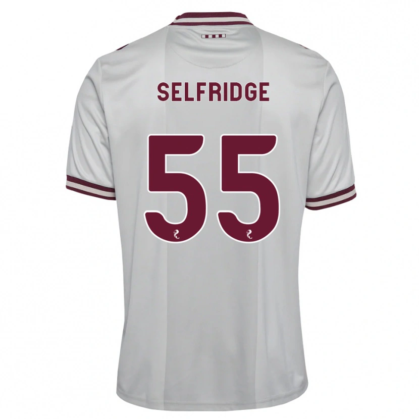Danxen Damen Louis Selfridge #55 Weiß Burgunder Auswärtstrikot Trikot 2026/27 T-Shirt Schweiz