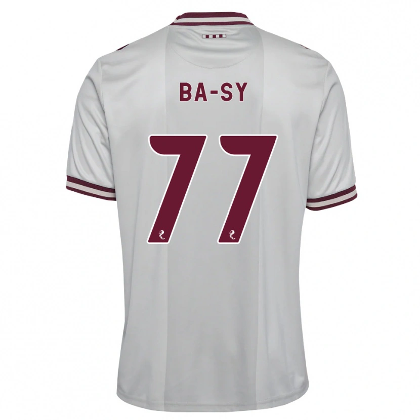 Danxen Damen Amadou Ba-Sy #77 Weiß Burgunder Auswärtstrikot Trikot 2026/27 T-Shirt Schweiz
