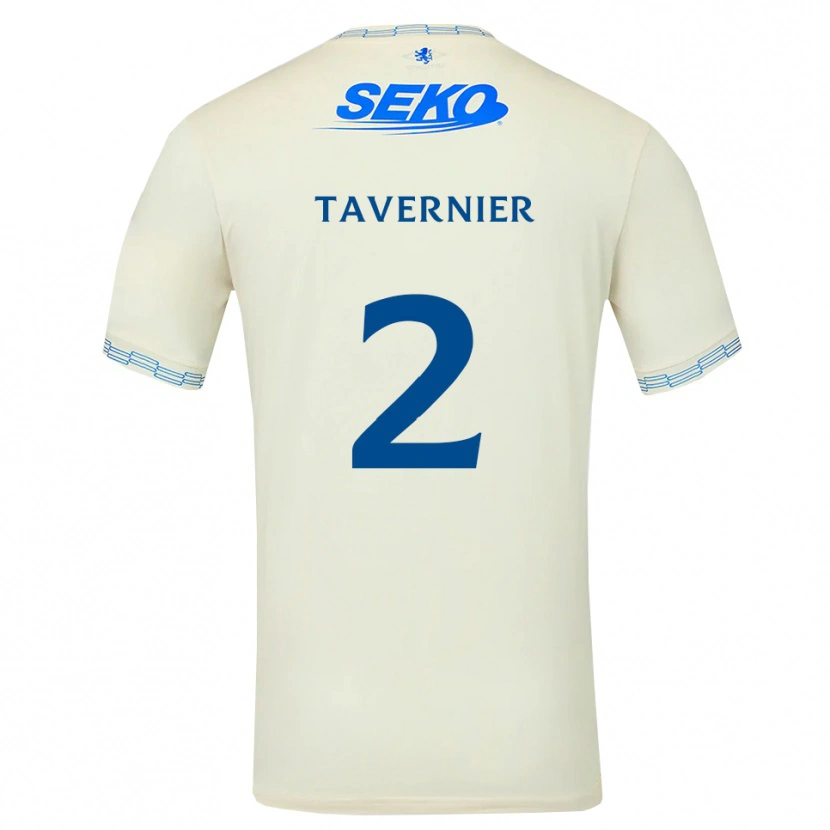 Danxen Damen James Tavernier #2 Tiefseeblau Weiß Auswärtstrikot Trikot 2026/27 T-Shirt Schweiz