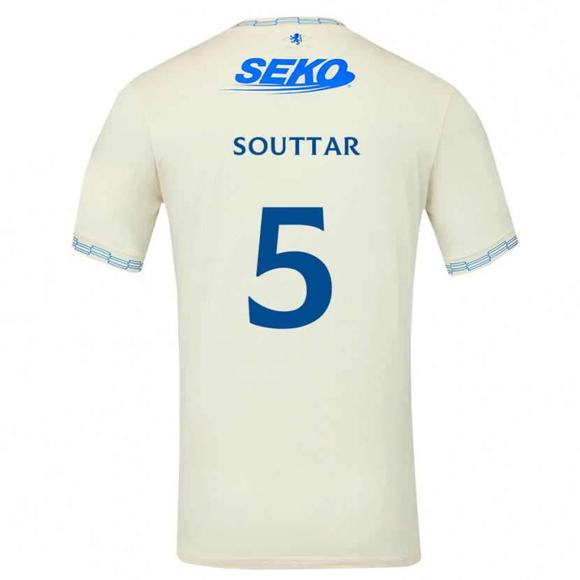 Danxen Damen John Souttar #5 Tiefseeblau Weiß Auswärtstrikot Trikot 2026/27 T-Shirt Schweiz