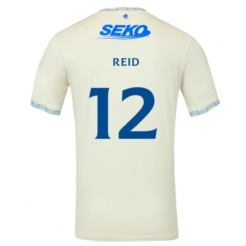 Danxen Damen James Reid #12 Tiefseeblau Weiß Auswärtstrikot Trikot 2026/27 T-Shirt Schweiz