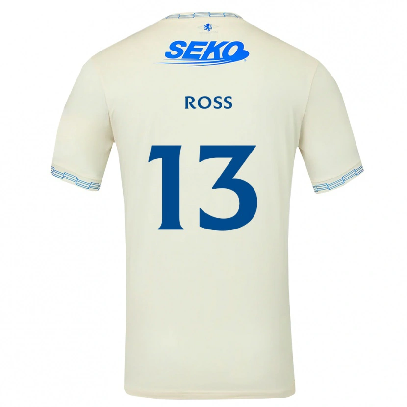 Danxen Damen Jane Ross #13 Tiefseeblau Weiß Auswärtstrikot Trikot 2026/27 T-Shirt Schweiz