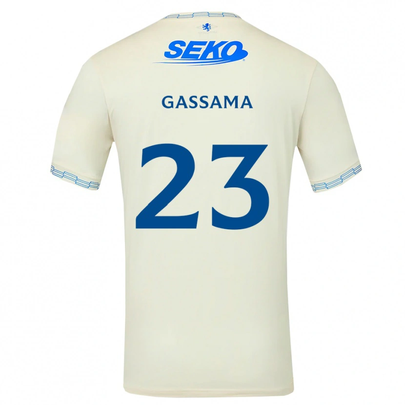 Danxen Damen Djeidi Gassama #23 Tiefseeblau Weiß Auswärtstrikot Trikot 2026/27 T-Shirt Schweiz