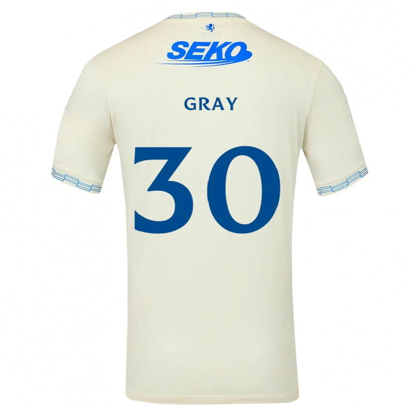 Danxen Damen Georgia Gray #30 Tiefseeblau Weiß Auswärtstrikot Trikot 2026/27 T-Shirt Schweiz