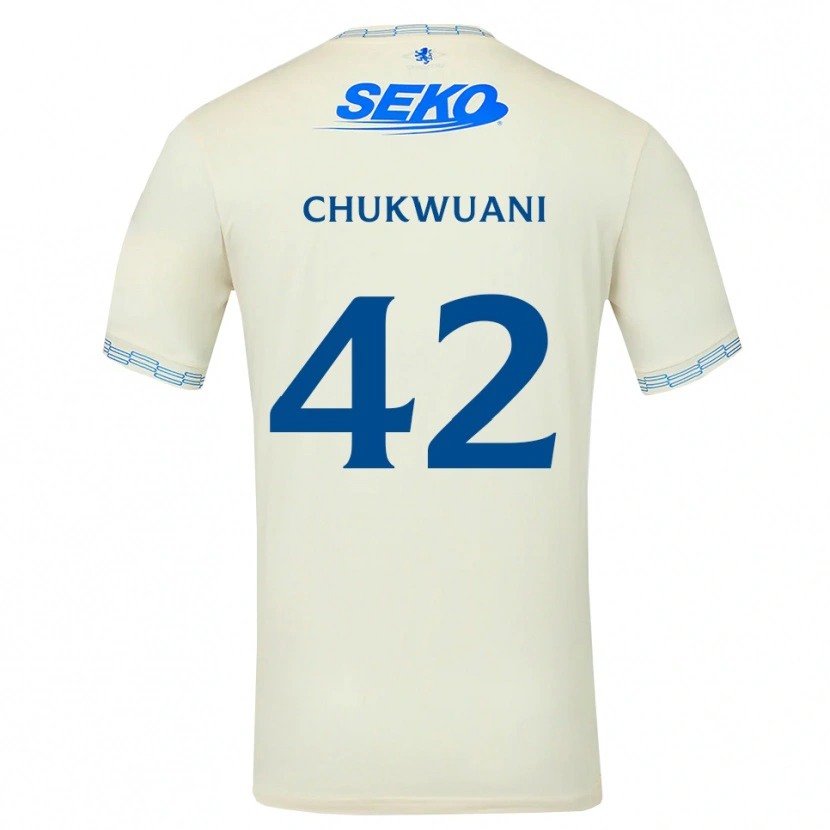 Danxen Damen Tochi Chukwuani #42 Tiefseeblau Weiß Auswärtstrikot Trikot 2026/27 T-Shirt Schweiz