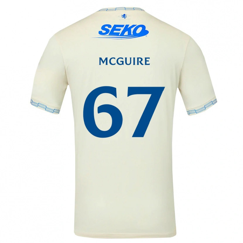 Danxen Damen Rydnn Mcguire #67 Tiefseeblau Weiß Auswärtstrikot Trikot 2026/27 T-Shirt Schweiz