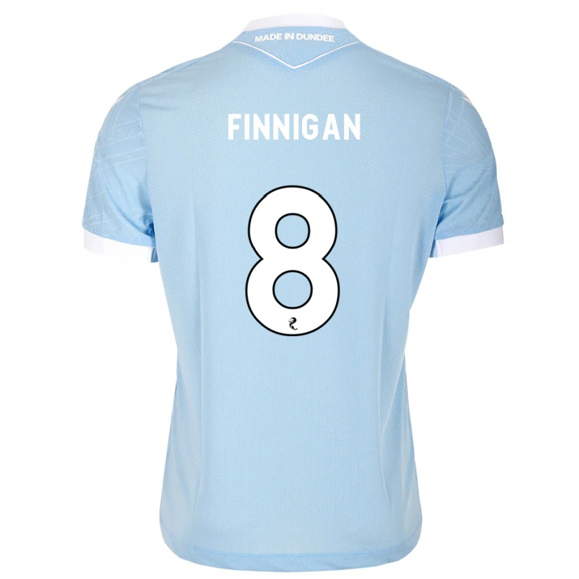 Danxen Damen Ryan Finnigan #8 Himmelblau Weiß Auswärtstrikot Trikot 2026/27 T-Shirt Schweiz