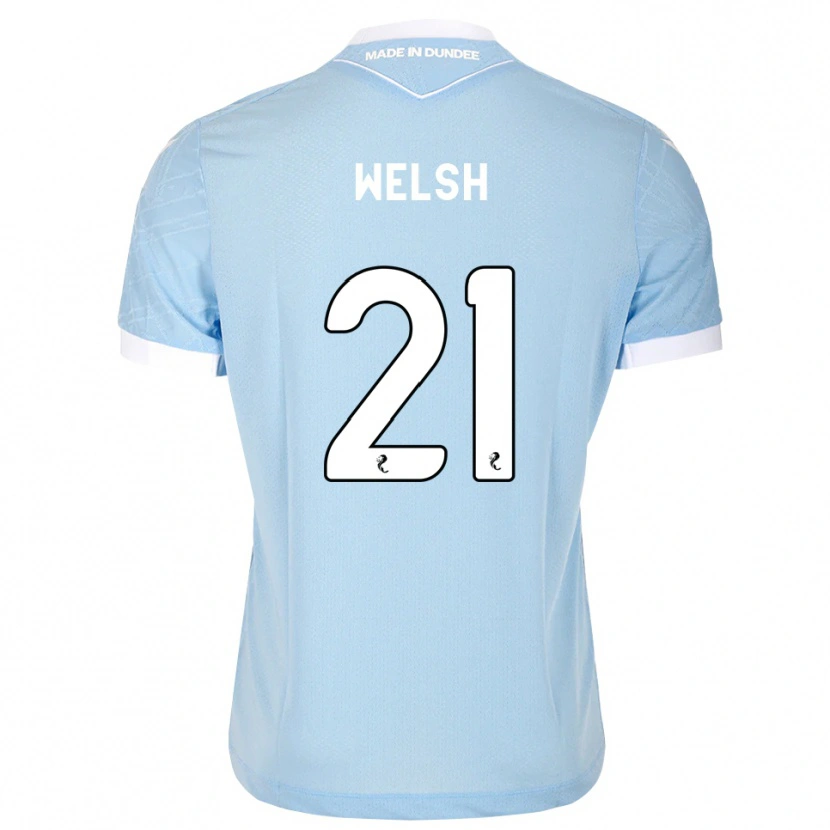 Danxen Damen Tom Welsh #21 Himmelblau Weiß Auswärtstrikot Trikot 2026/27 T-Shirt Schweiz