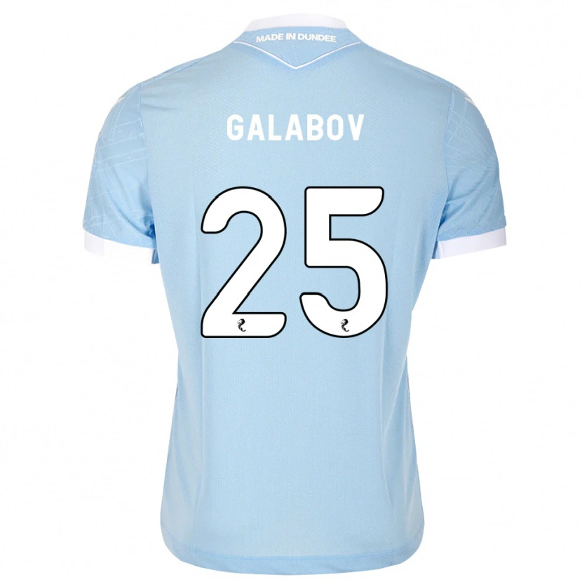Danxen Damen Plamen Galabov #25 Himmelblau Weiß Auswärtstrikot Trikot 2026/27 T-Shirt Schweiz