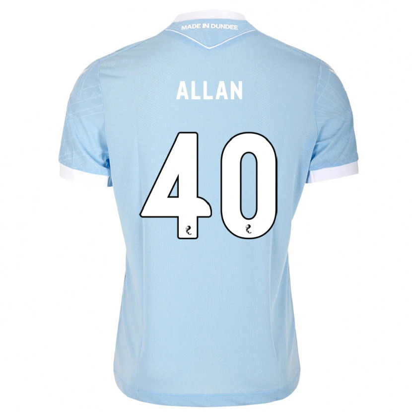 Danxen Damen Finlay Allan #40 Himmelblau Weiß Auswärtstrikot Trikot 2026/27 T-Shirt Schweiz