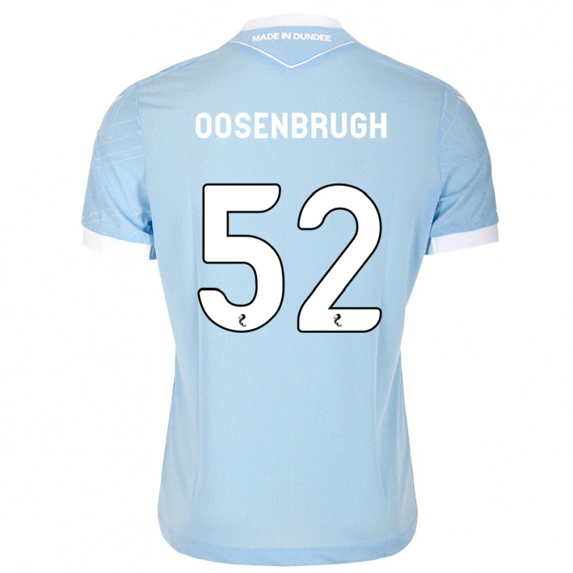 Danxen Damen Charley Oosenbrugh #52 Himmelblau Weiß Auswärtstrikot Trikot 2026/27 T-Shirt Schweiz