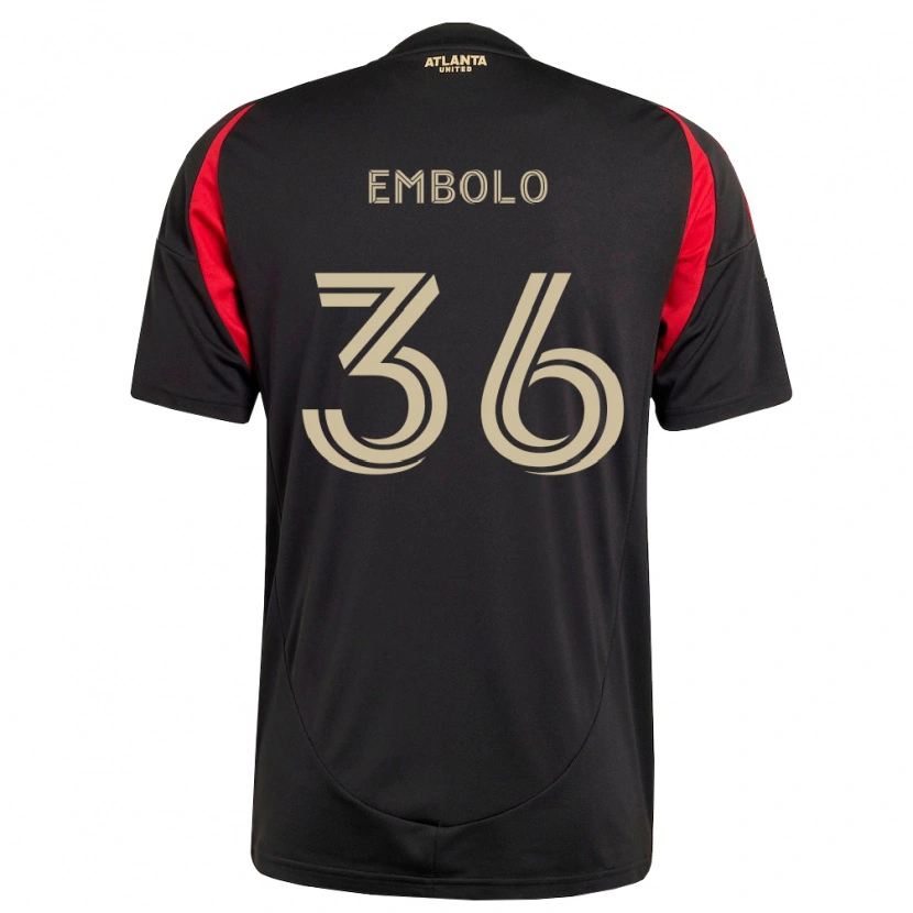 Danxen Damen Breel Embolo #36 Schwarz Rot Heimtrikot Trikot 2026/27 T-Shirt Schweiz