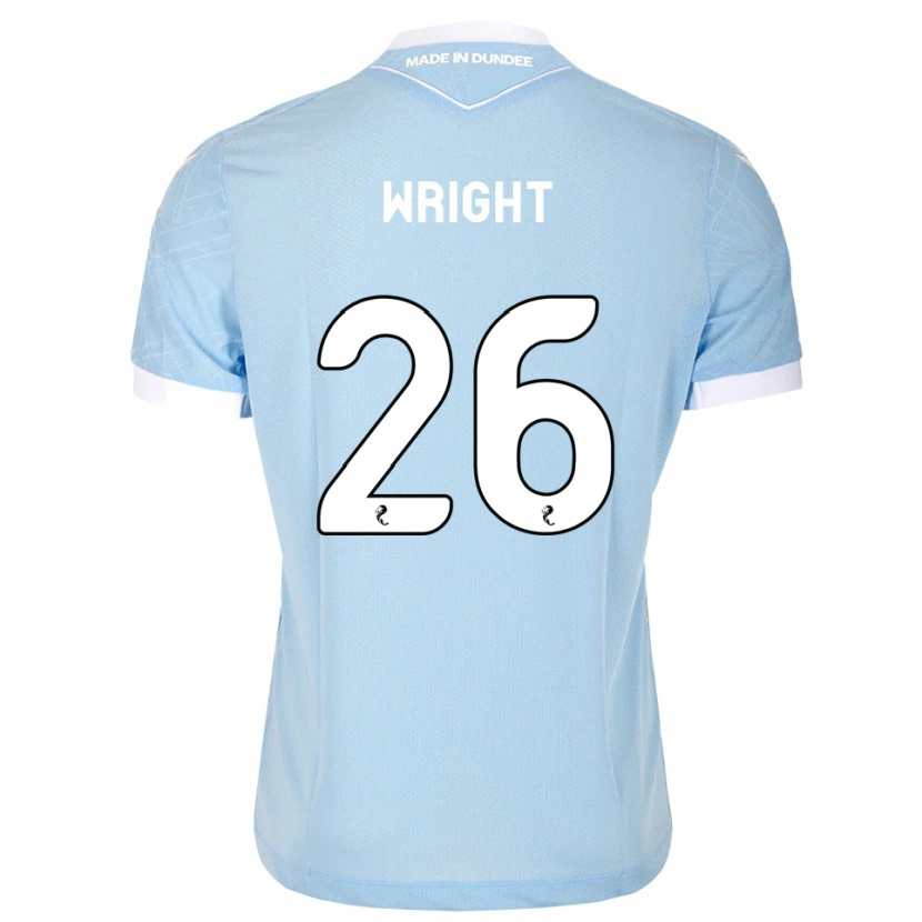 Danxen Damen Joe Wright #26 Himmelblau Weiß Auswärtstrikot Trikot 2026/27 T-Shirt Schweiz