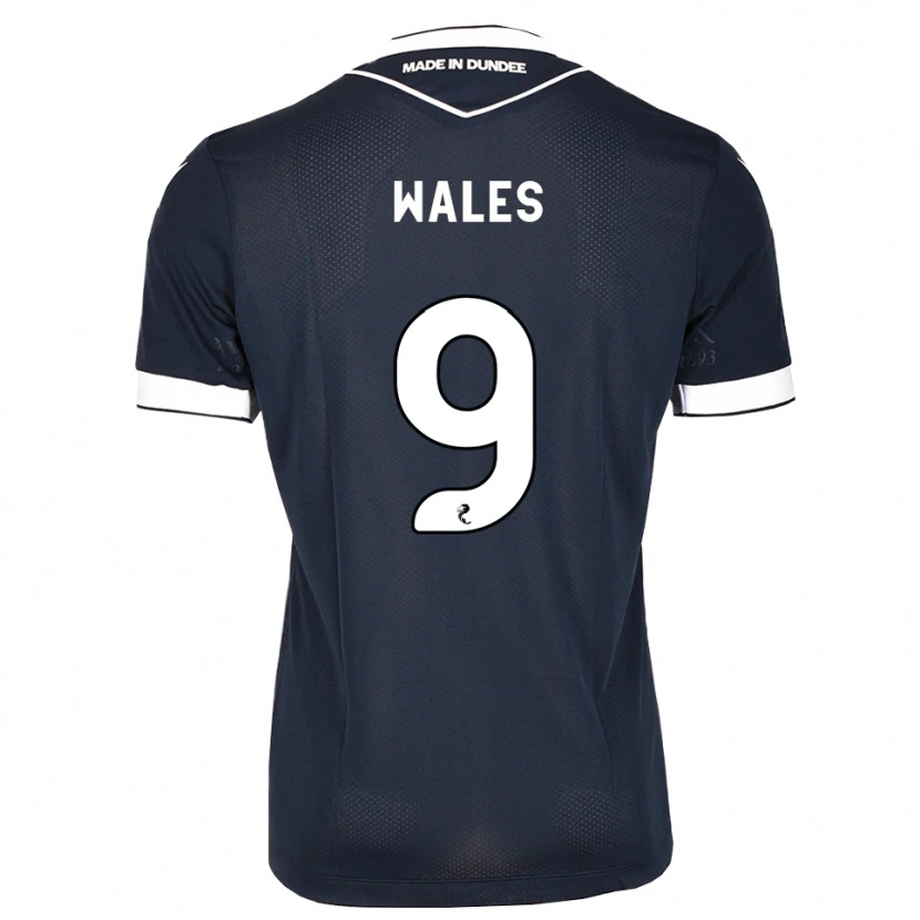 Danxen Damen Bobby Wales #9 Mitternachtsblau Weiß Heimtrikot Trikot 2026/27 T-Shirt Schweiz
