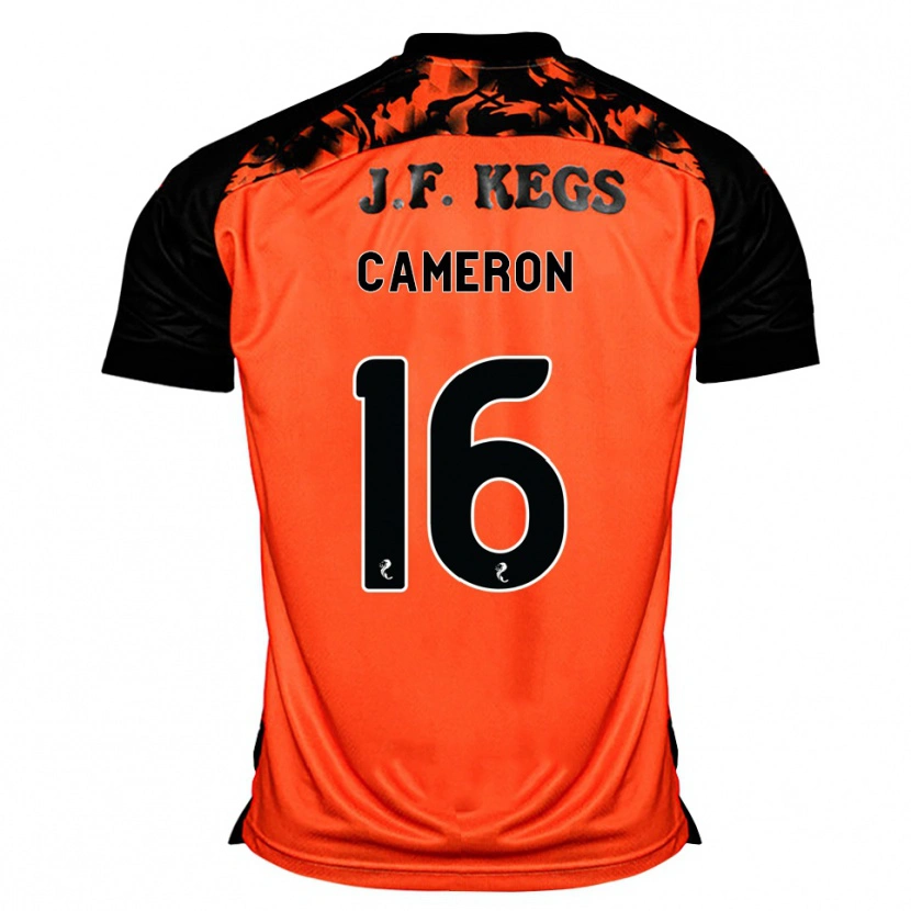 Danxen Kinder Lyall Cameron #16 Orange Schwarz Weiß Heimtrikot Trikot 2026/27 T-Shirt Schweiz