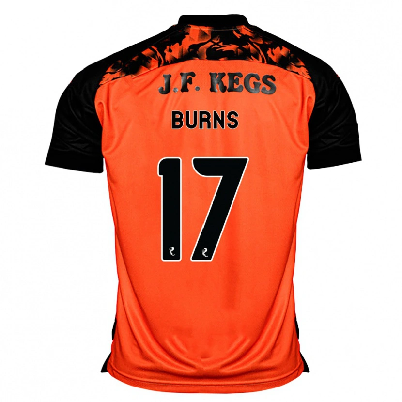 Danxen Kinder Megan Burns #17 Orange Schwarz Weiß Heimtrikot Trikot 2026/27 T-Shirt Schweiz