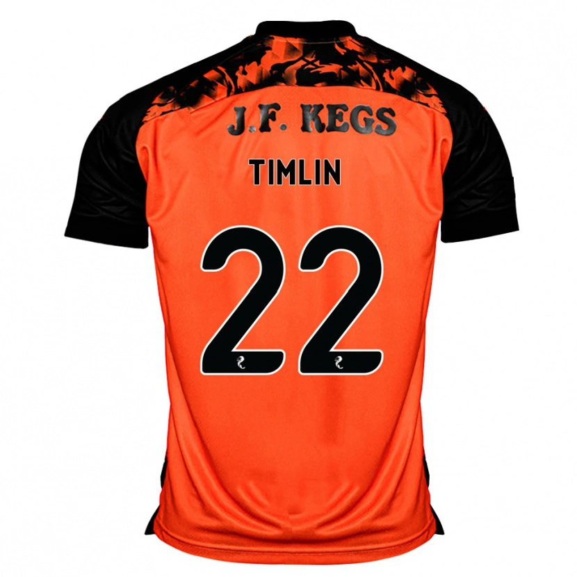 Danxen Kinder Sophie Timlin #22 Orange Schwarz Weiß Heimtrikot Trikot 2026/27 T-Shirt Schweiz