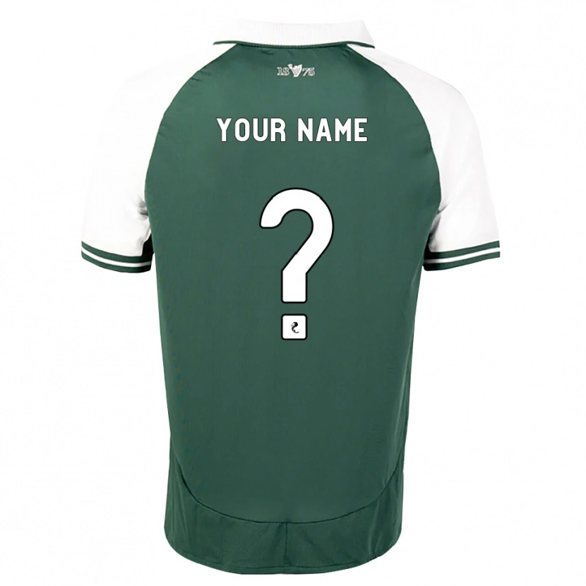 Danxen Kinder Ihren Namen #0 Seegrün Weiß Heimtrikot Trikot 2026/27 T-Shirt Schweiz